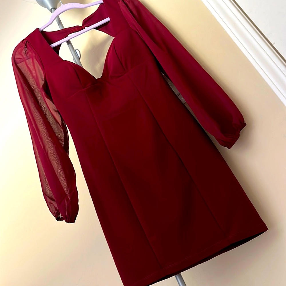 Maroon dress for $8